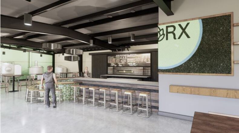 Rendering of Norx Brewery in Norcross.