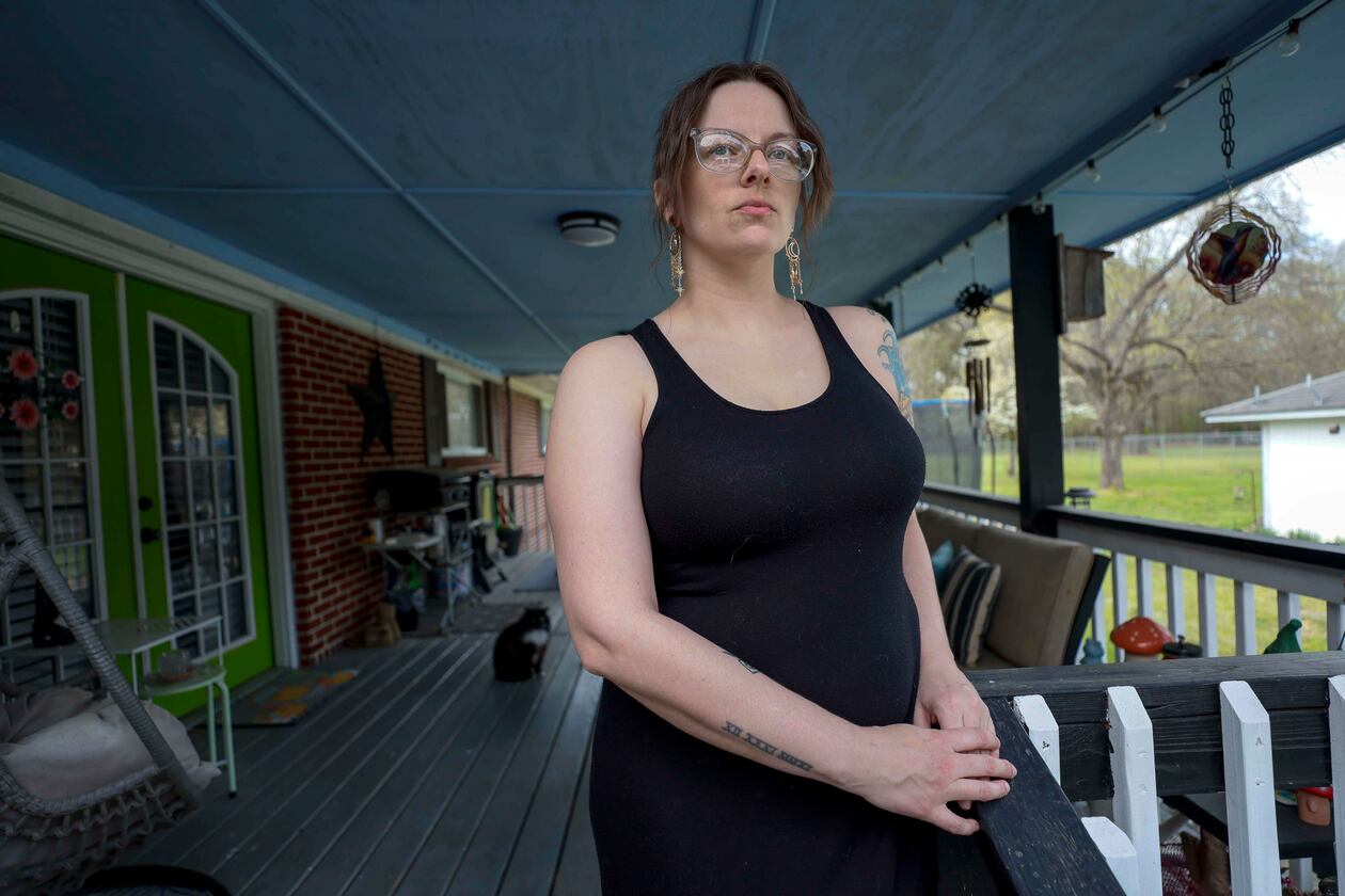 Calhoun resident Stormy Bost has been diagnosed with liver and thyroid conditions — the types of ailments that research has linked to PFAS. (Miguel Martinez/AJC)
