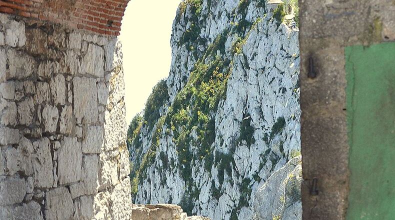 Phyllis Thigpen of Woodstock went on a family vacation to Gibraltar in April 2015. Gibraltar is a British Overseas Territory and headland on Spain’s south coast. It’s dominated by the Rock of Gibraltar, a 426 meter-high limestone ridge. First settled by the Moors in the Middle Ages and later ruled by Spain, the outpost was ceded to the British in 1713. Layers of fortifications include the remains of a 14th-century Moorish castle and the 18th century Great Siege Tunnels, which were expanded in WWII.