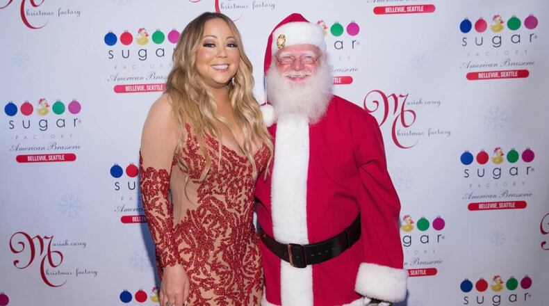 Pop icon Mariah Carey at the the grand opening of the Sugar Factory American Brasserie on September 6, 2017 in Bellevue, Washington.