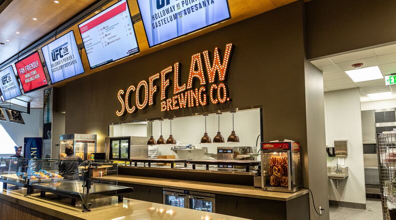 The Scofflaw Beer Barn at State Farm Arena.