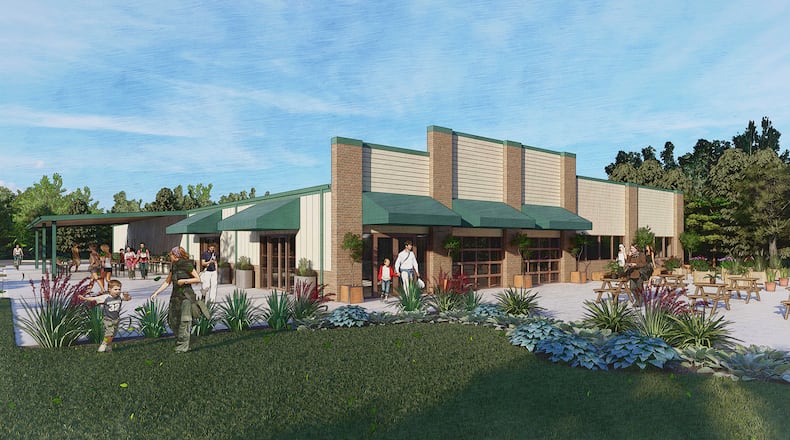 A rendering of Common Roots Farmers Market. / Courtesy of Common Roots