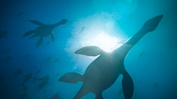 The Jurassic Period featured sea creatures that no longer exist but can be seen in "The Life Chronicles" VR experience that begins Nov. 25at Eclipso Atlanta. (ECLIPSO)