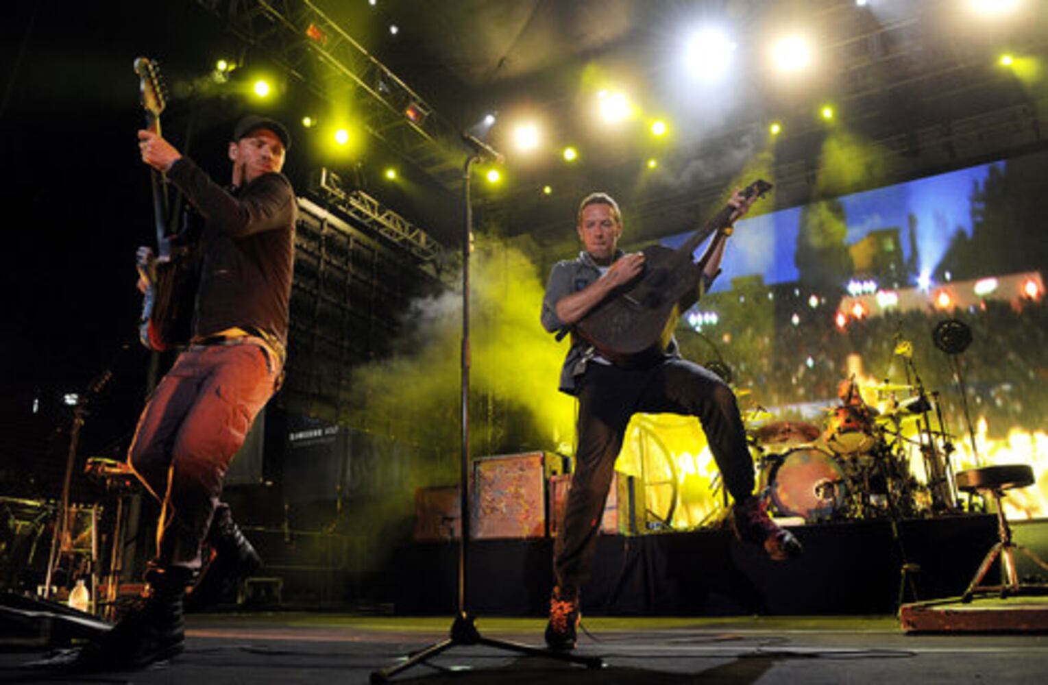 Coldplay at the Samsung AT&T Summer Krush
