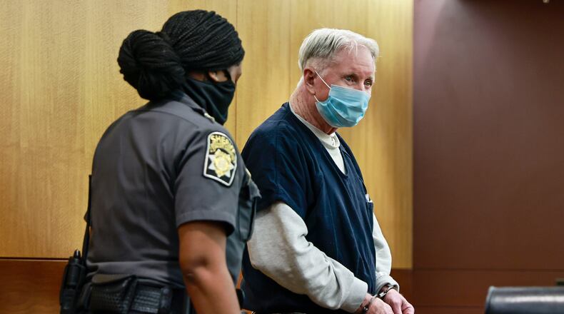 Claud "Tex" McIver during a court hearing in October 2022 in Atlanta. (Natrice Miller/natrice.miller@ajc.com)