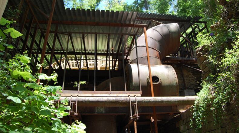 The ruins of a 19th century textile mill are among Roswell’s best-known historical assets. Contributed