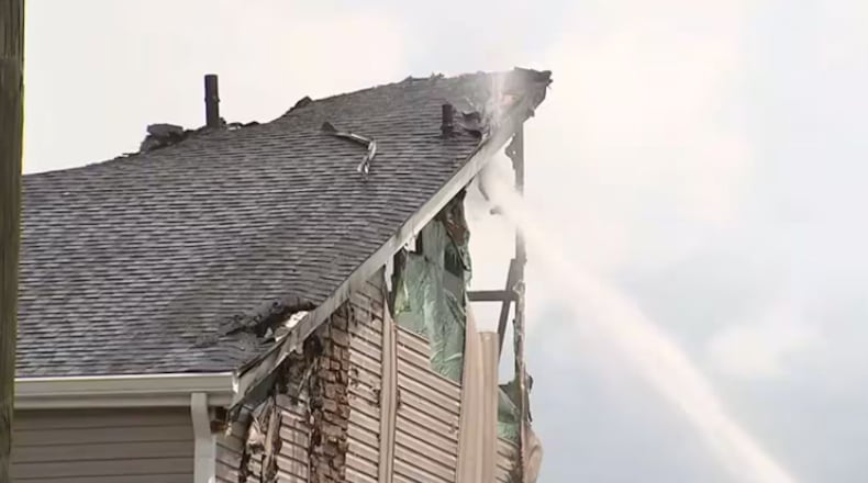 A man was killed after a fire broke out at an apartment complex in DeKalb County on Sunday.