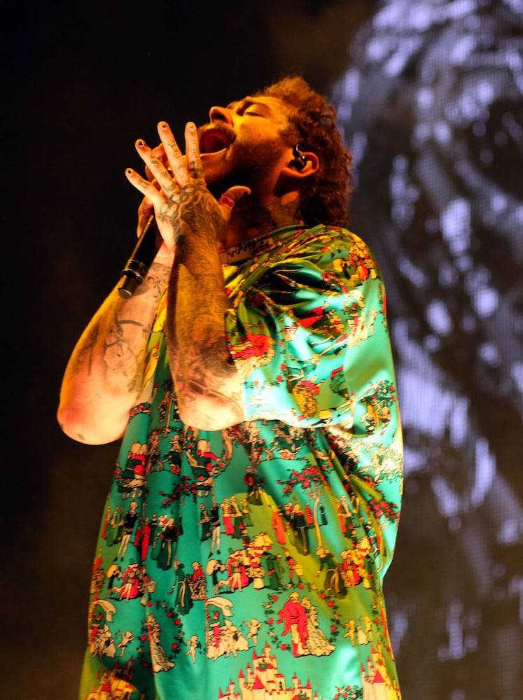 PHOTOS: POST MALONE performs at State Farm Arena