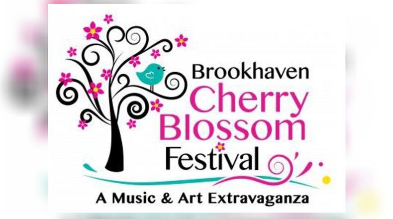 This was the logo for the 2018 Brookhaven Cherry Blossom Festival.