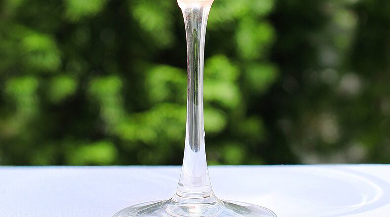 The Pink Kiss cocktail is the fundraiser drink for breast cancer awareness at New York Prime and Joey D's Oak Room during October. Photo by CentraArchy.com