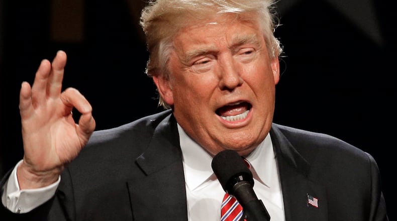 President Donald Trump. AP/Chuck Burton