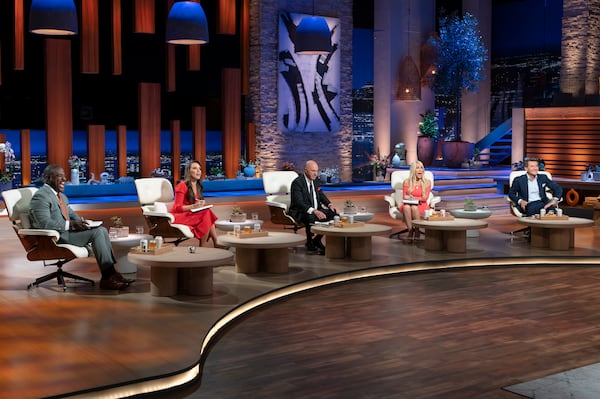 Go-getters enter the Tank for a once-in-a-lifetime opportunity to strike a deal with the Sharks. In the Season 17 premiere, entrepreneurs pitch expressive eco-friendly socks, shock-absorbing shoes, a high-tech jet ski and a line of low-alcohol beer. (Christopher Willard/Disney)