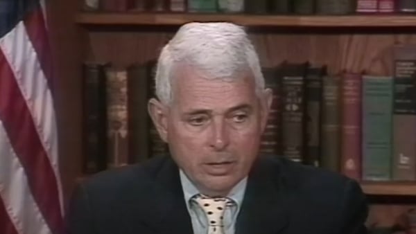 Former U.S. Rep. Charles Hatcher was elected to Congress in 1980. (C-SPAN)