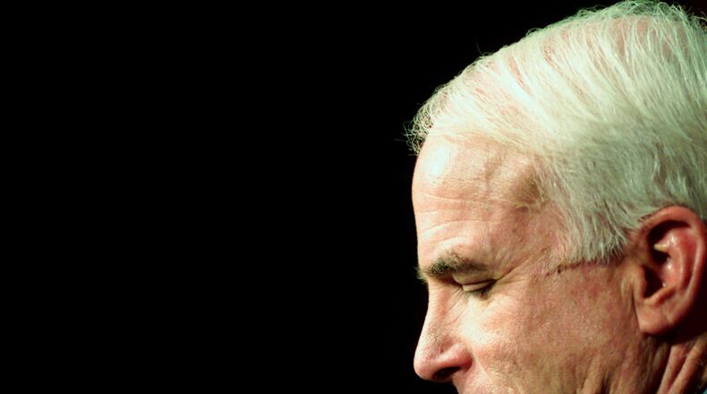 War hero and respected U.S. Sen. John McCain of Arizona died last week.