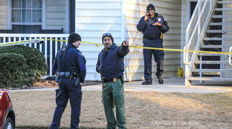 Police are on the scene of a deadly shooting at a Union City apartment complex.