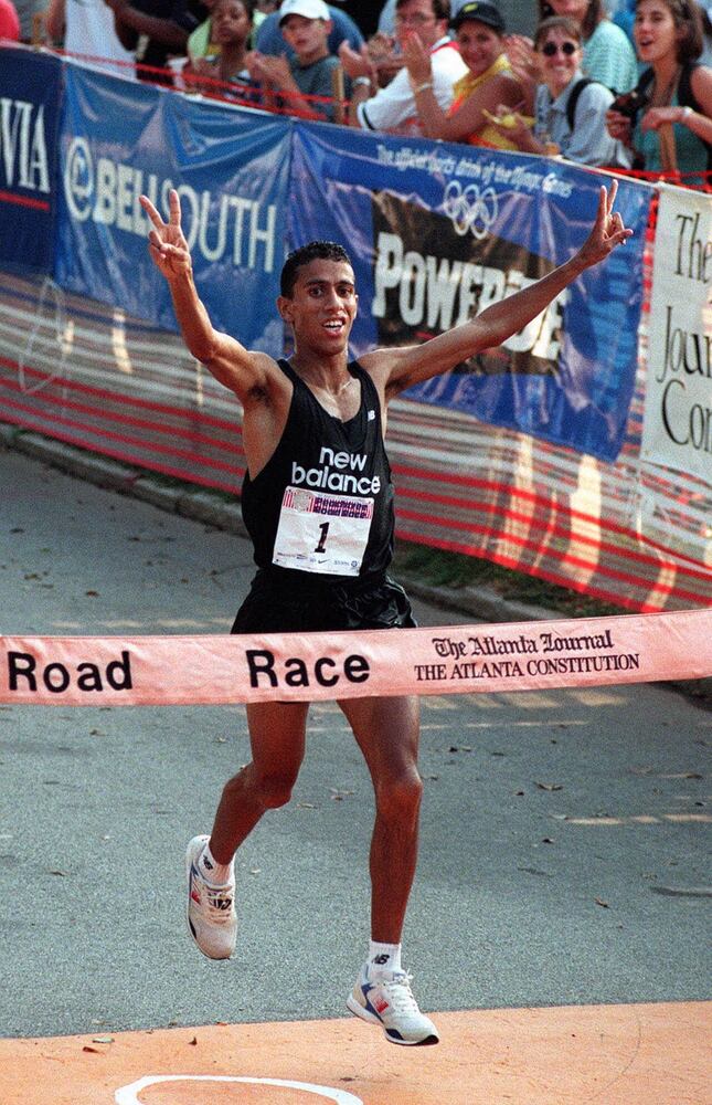 1998 -- Peachtree Road Race through the years