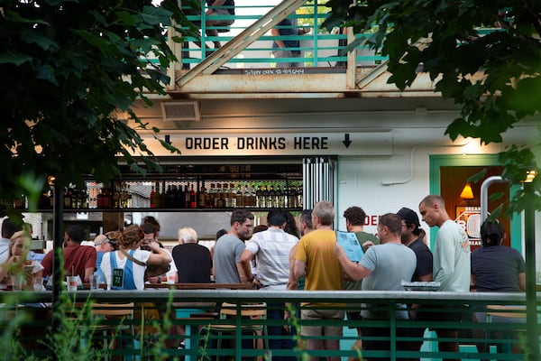 Breaker Breaker specializes in boozy cocktails and fried seafood. (Courtesy of Justin Dombrowski and Naomi Smith)