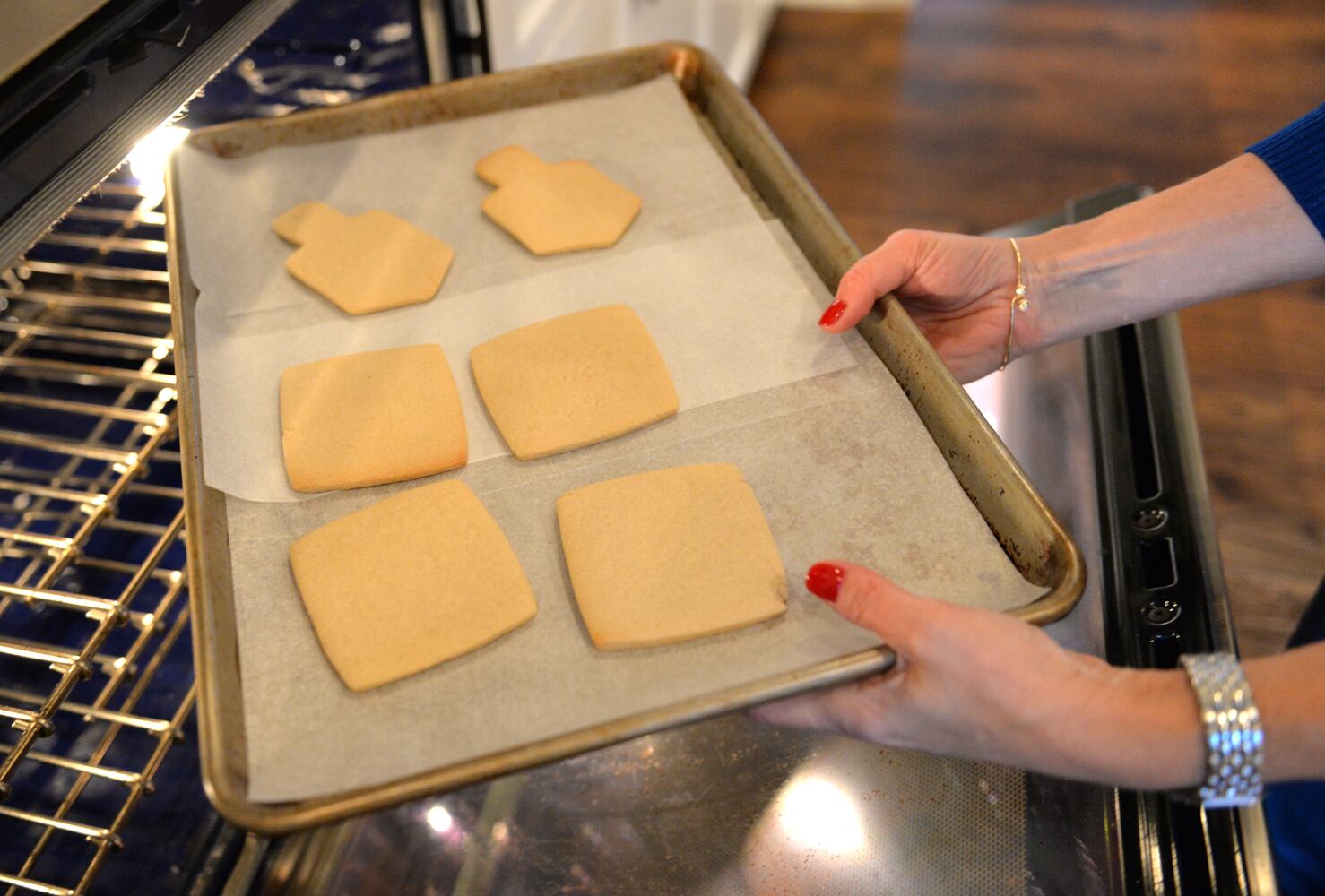 Hanukkah cookies