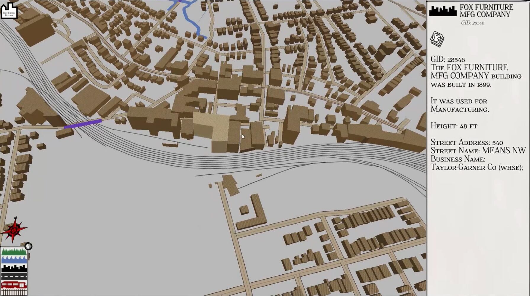 Atlanta Explorer: A 3D view of 1930 Atlanta