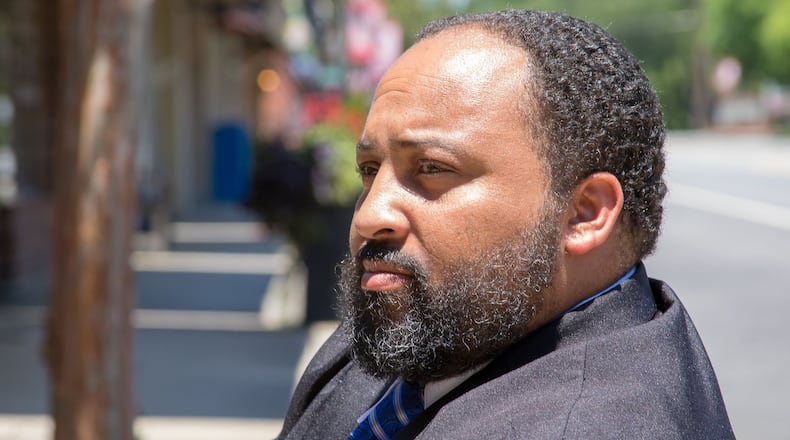 Waynesboro Mayor Gregory Carswell was suspended from office following his arrest last year on theft and fraud charges.