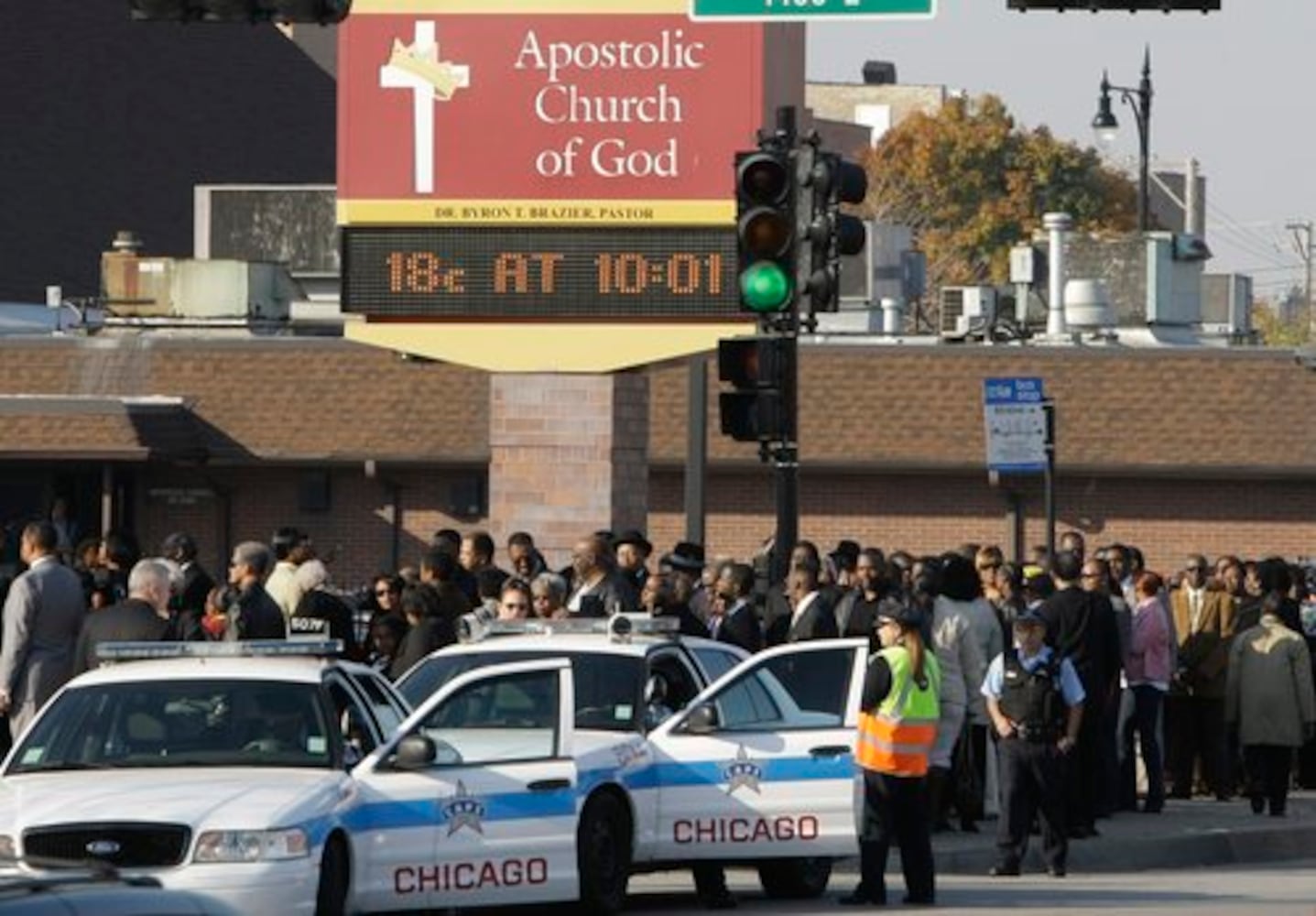 Funeral for Jennifer Hudson's family