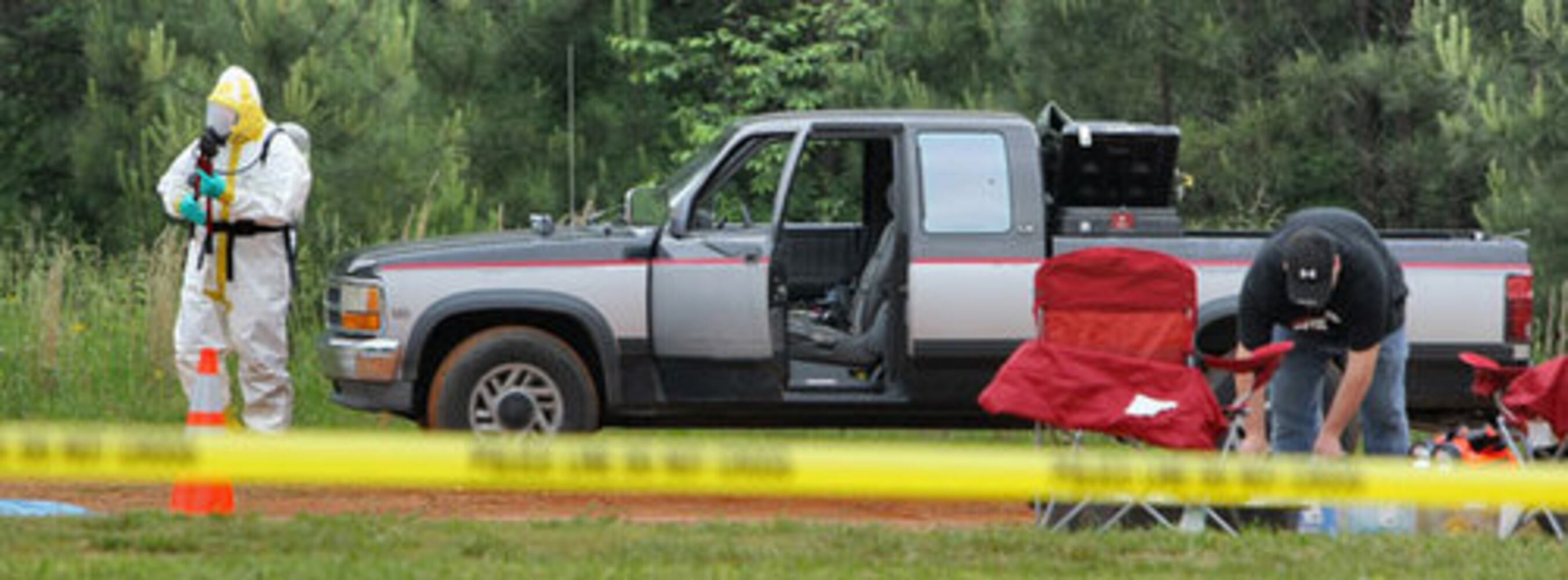 Rolling' meth lab stopped in Cobb