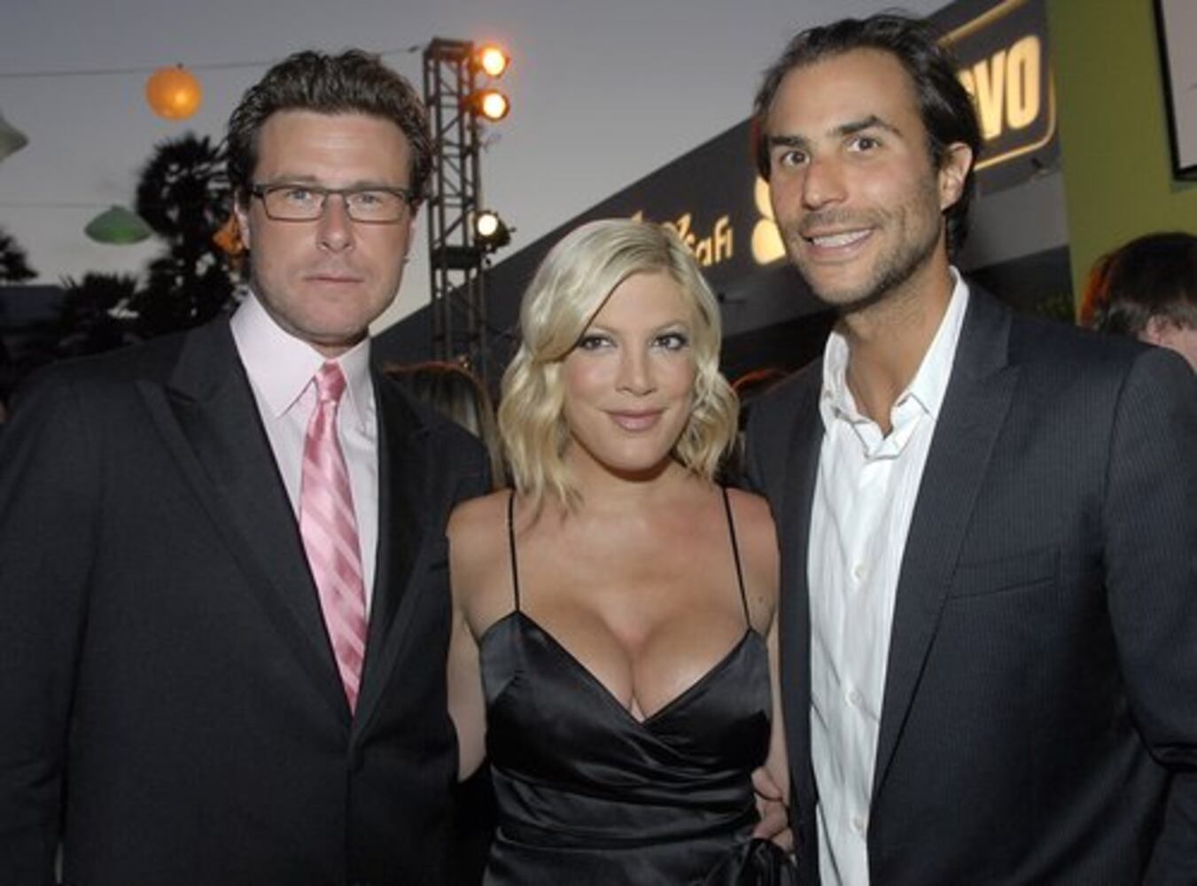 NBC stars party with the press