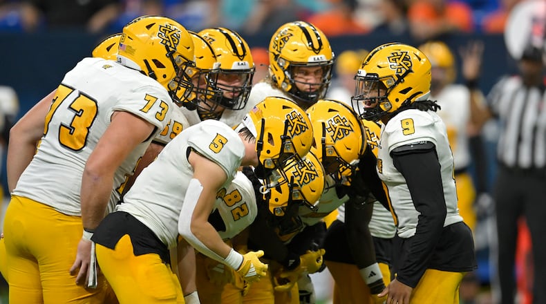 Kennesaw State managed to gain only 146 yards on offense. AP file photo