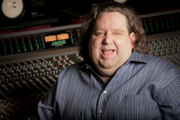 Joey Stuckey at Shadow Sound Studio in Macon.
(Courtesy of Shadow Sound Studio)