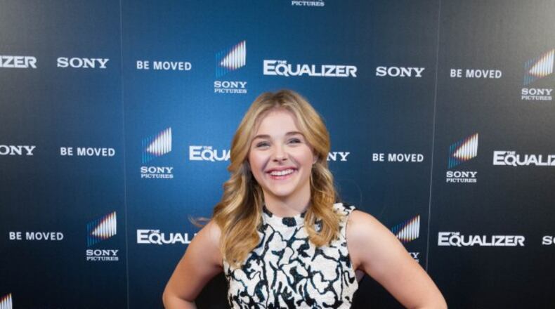 Chloe Grace Moretz at the Atlanta screening of "Equalizer." Photo credit: August Heim