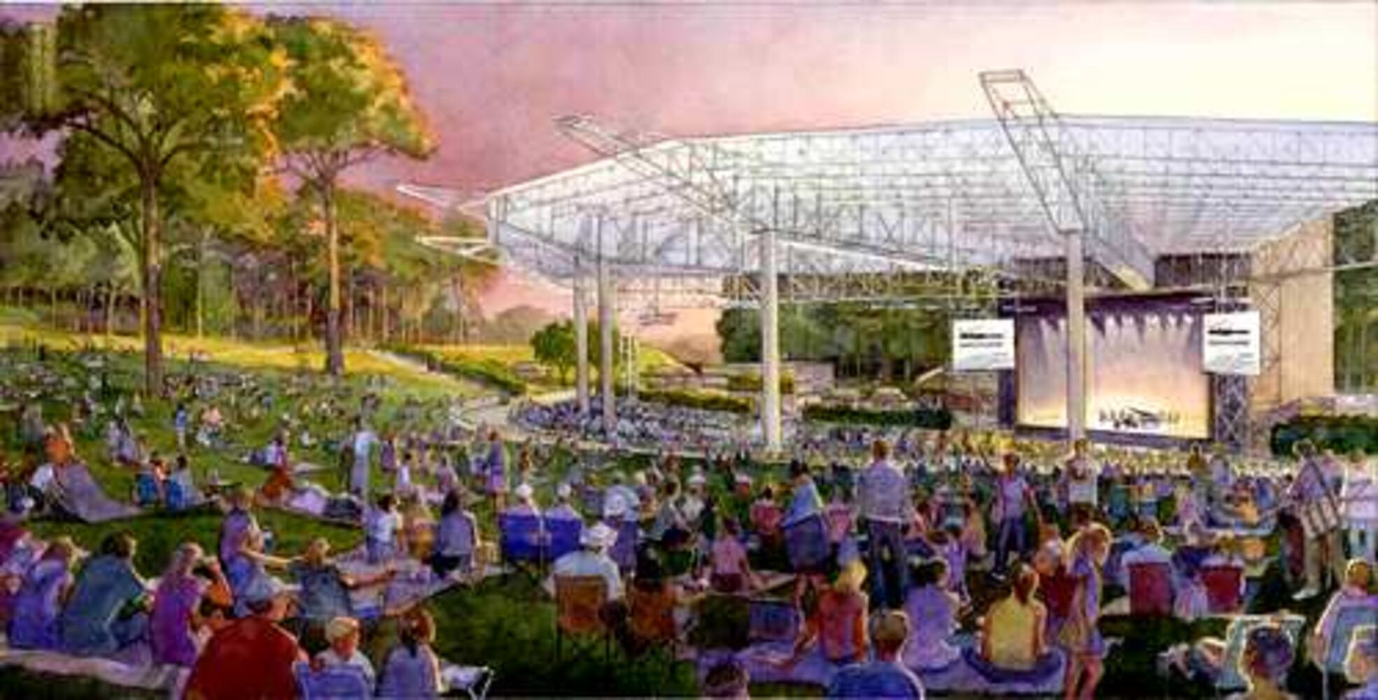 Alpharetta's Encore Park is ready for a closeup