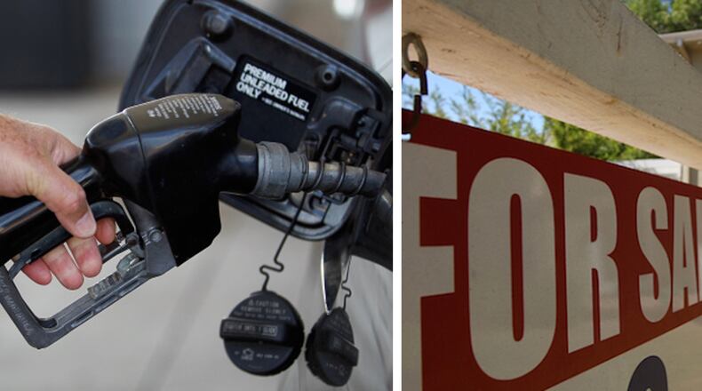 The Brookings Institution says that for every 10 percent hike in the price of gasoline, the average house price outside the city slides $7,800, while the average price in the heart of a city climbs $5,600.