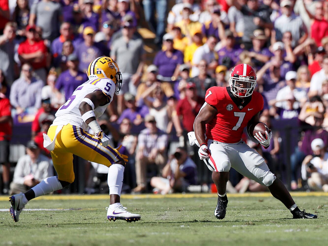 Photos: Bulldogs get big SEC test from LSU