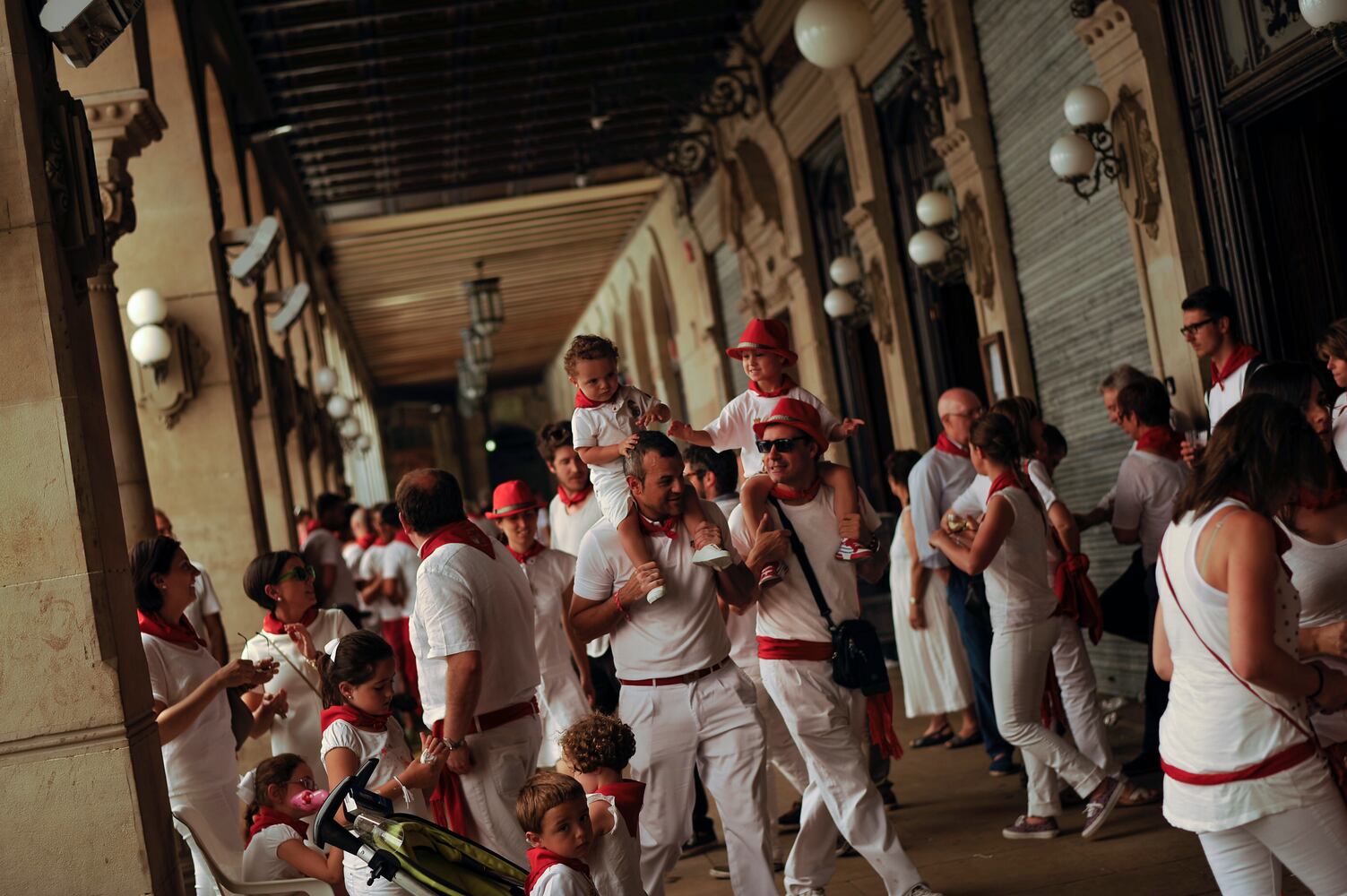 Spain running of the bulls