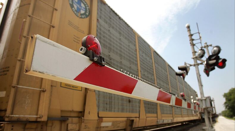 A Florida man was killed when he walked across railroad tracks and into the path of an oncoming freight train.