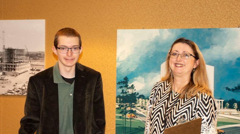 Andrew Bramlett, a 15-year-old historian from Kennesaw, recently delivered a lecture on holiday traditions through the Georgia Archives under the direction of education specialist Penny Cliff.