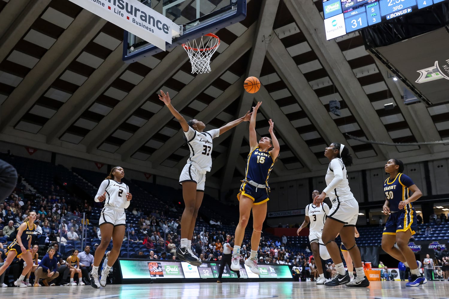 4A Girls State Championship game between Kell and Marist