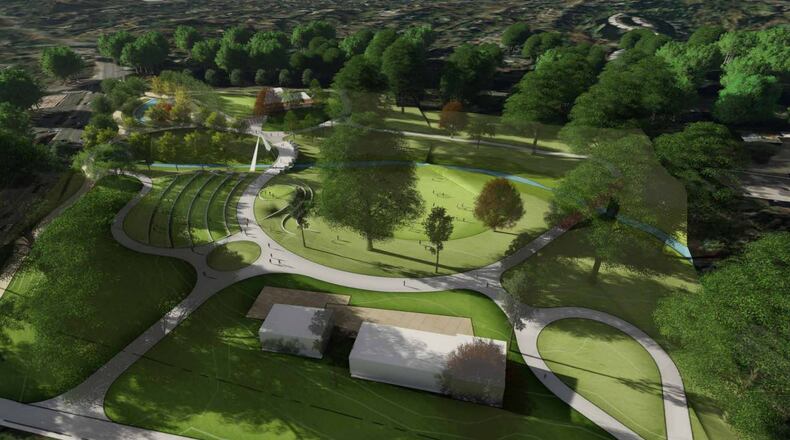 Rendering of Piedmont Park expansion