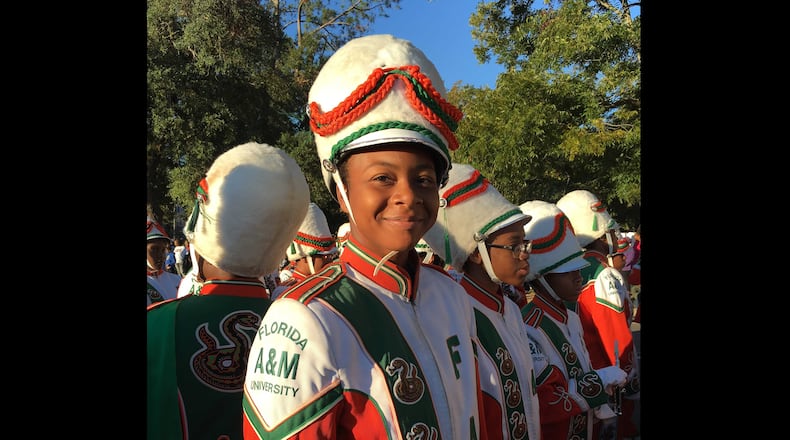 Cori Bostic has been named the first female drum major for FAMU's Marching 100.