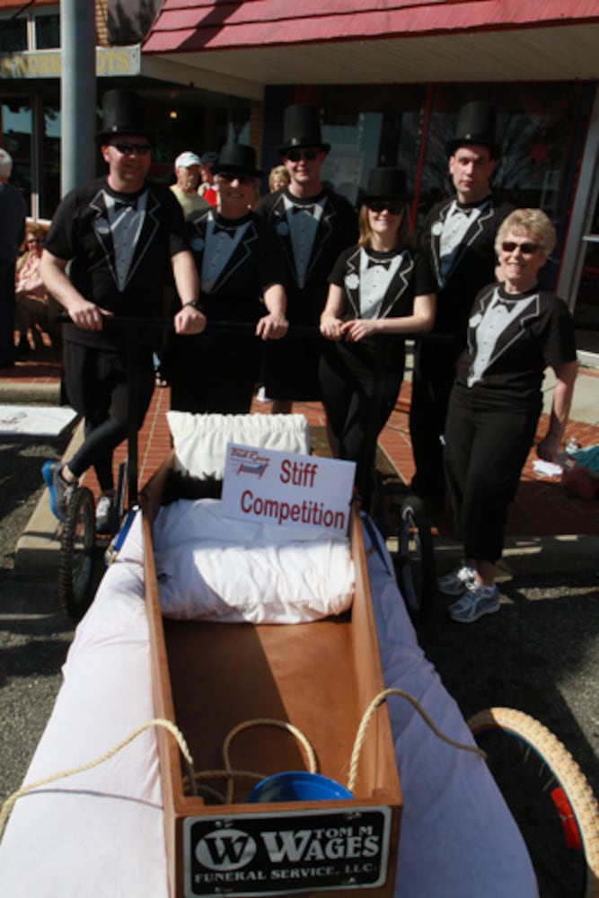 Family Promise Bed Race in Gwinnett