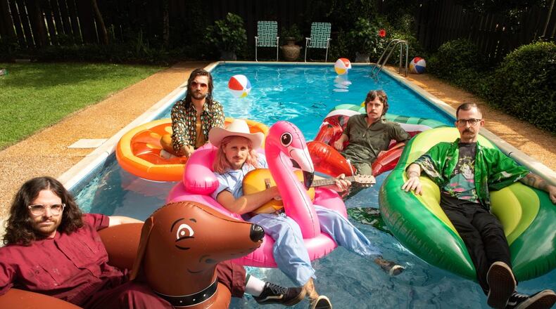 Athens-based Lo Talker is fronted by Andrew Shepard, who started the band after serving as the frontman for his previous band, Roadkill Ghost Choir. Courtesy of Alexa Rivera