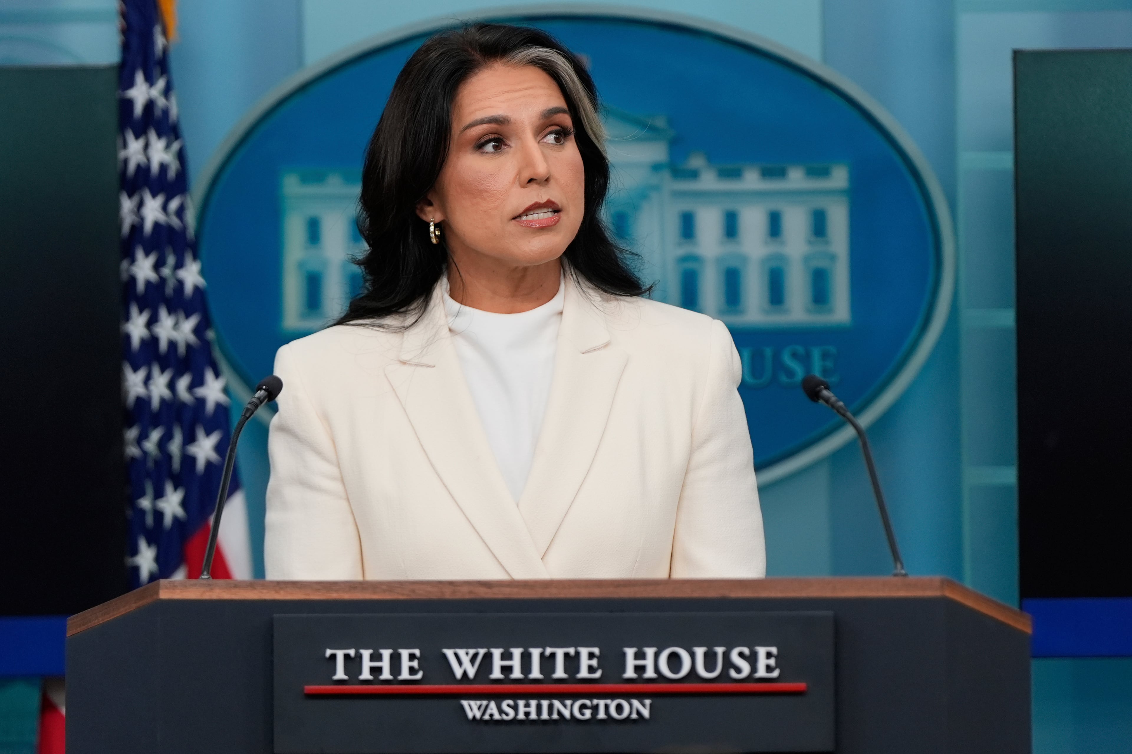 Director of National Intelligence Tulsi Gabbard accused the Obama administration of orchestrating a “treasonous conspiracy” against Donald Trump, writes Brian O'Neill. (Julia Demaree Nikhinson/AP)