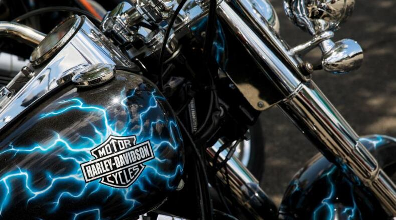 A Florida man died after crashing his Harley-Davidson motorcycle twice within hours, police said.