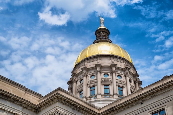The Georgia state Capitol in Atlanta.