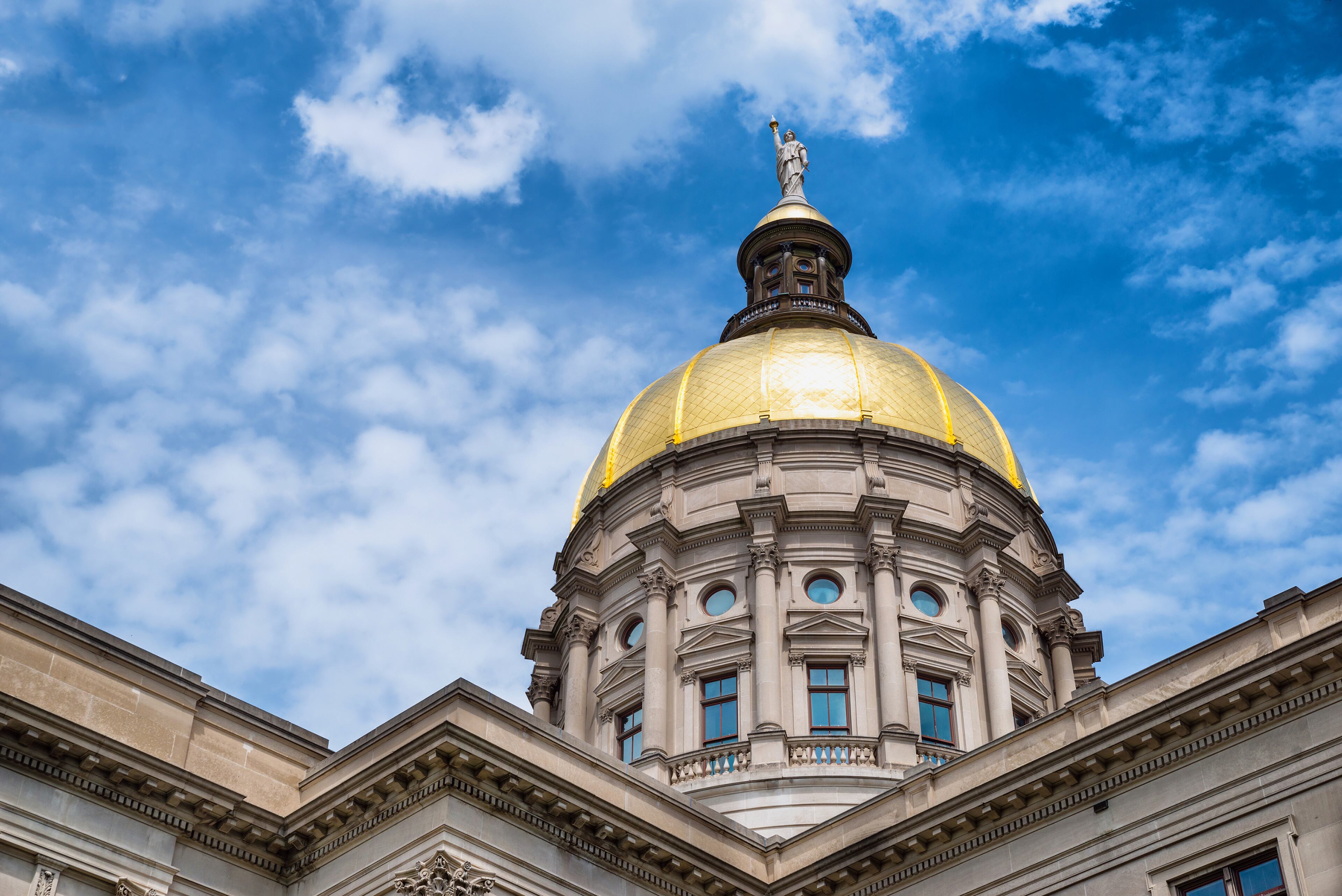 The Georgia state Capitol in Atlanta.