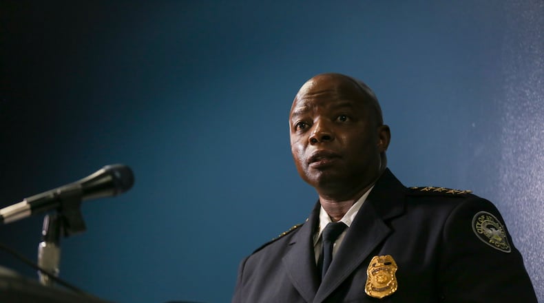 Atlanta police Chief Rodney Bryant said the city has enough police officers to investigate the recent surge in shootings, but said the department could use some help preventing crime.