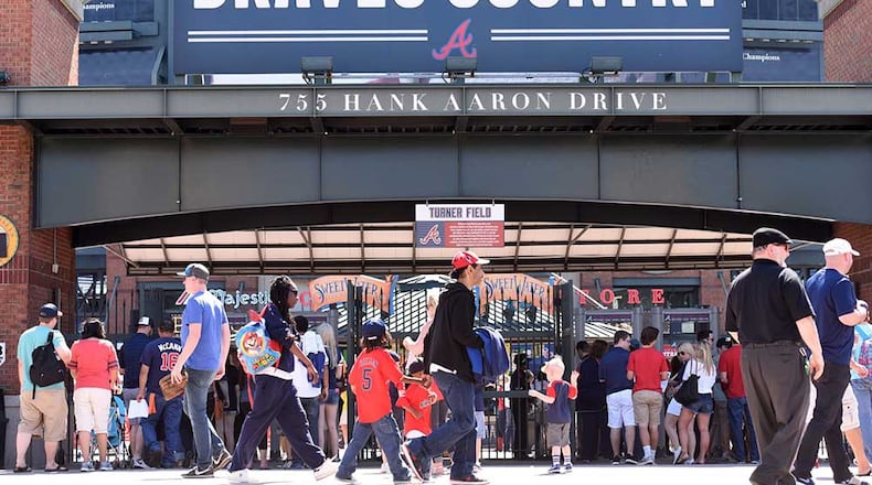 Braves fans haven’t had much to cheer this season, whether watching games at Turner Field or on TV. HYOSUB SHIN / HSHIN@AJC.COM