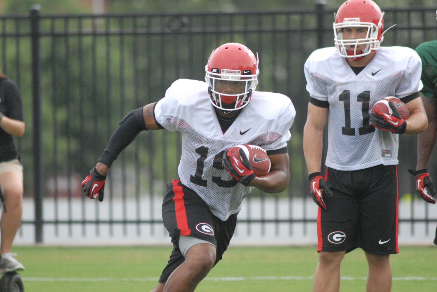 UGA practice, August 8