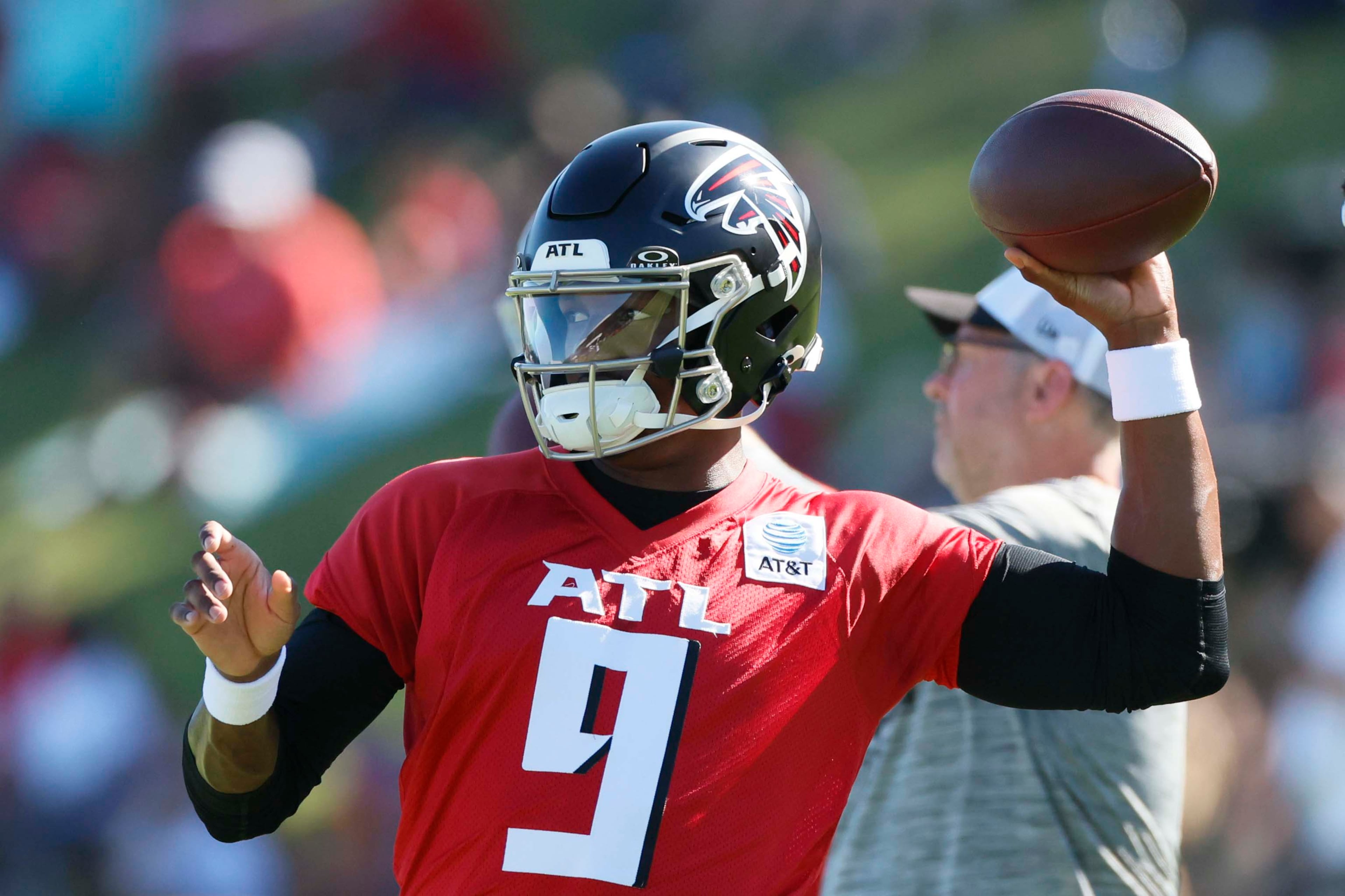 Michael Penix Jr. is ready to go. Just not during preseason games.