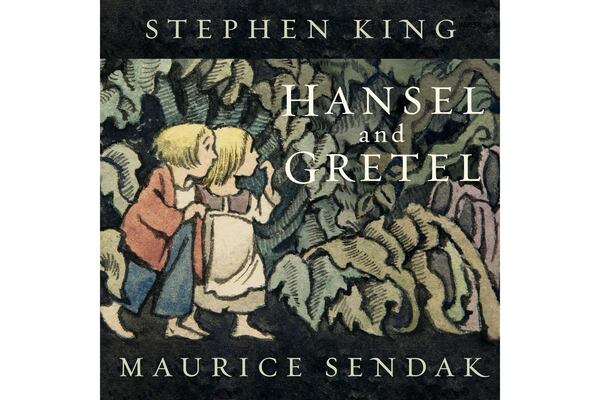 This cover image released by HarperCollins shows a reimagining of "Hansel and Gretel" by Stephen King with illustrations by Maurice Sendak. (HarperCollins via AP)